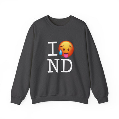"I'm Hot in North Dakota" Sweatshirt