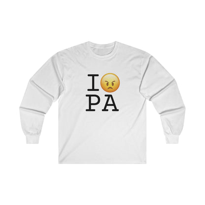 "I'm Mad at Pennsylvania" Long Sleeve Shirt