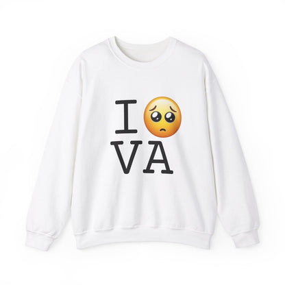 "I'm Begging about Virginia" Sweatshirt