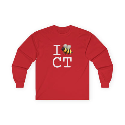 "I Bee in Connecticut" Long Sleeve Shirt