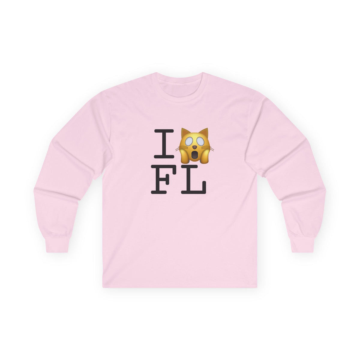 "I'm a Scaredy Cat about Florida" Long Sleeve Shirt