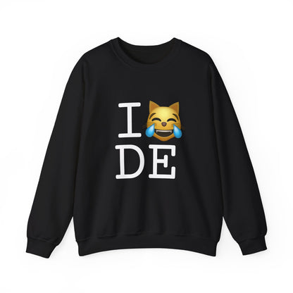 "I'm Laughing like a Cat at Delaware" Sweatshirt