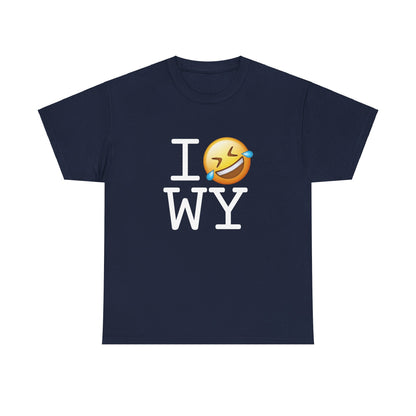 "I Laugh Hard (LMFAO) at Wyoming" Tee