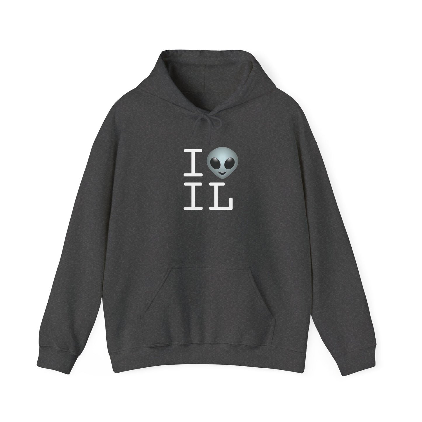 "I Feel Alien in Illinois" Hoodie