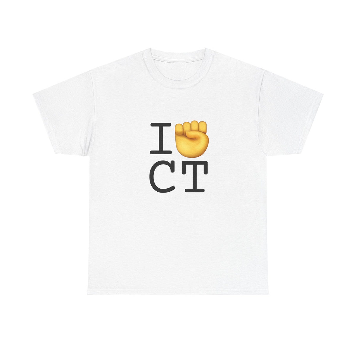 "I Raise my Fist with Connecticut" Tee