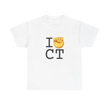 "I Raise my Fist with Connecticut" Tee