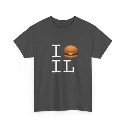 "I Cheeseburger Illinois" Tee