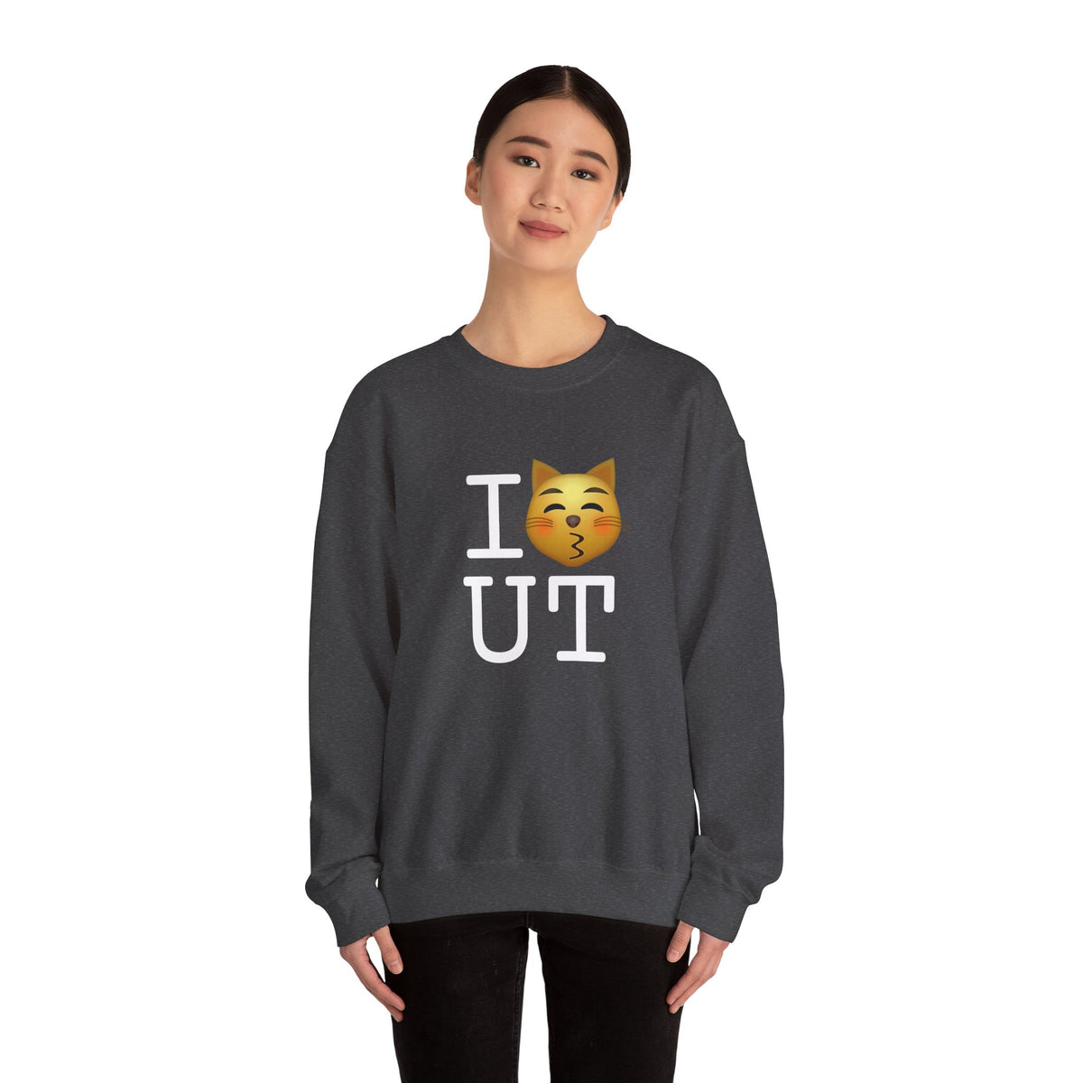 "I'm a Kissing Cat toward Utah" Sweatshirt