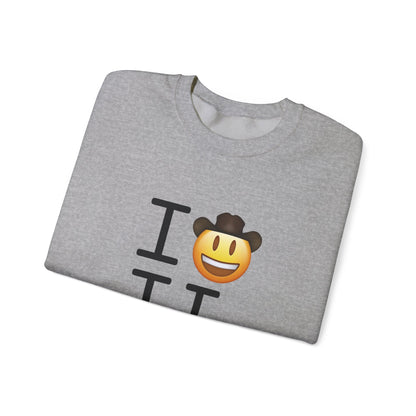 "I'm a Cowboy or Cowgirl in Illinois" Sweatshirt