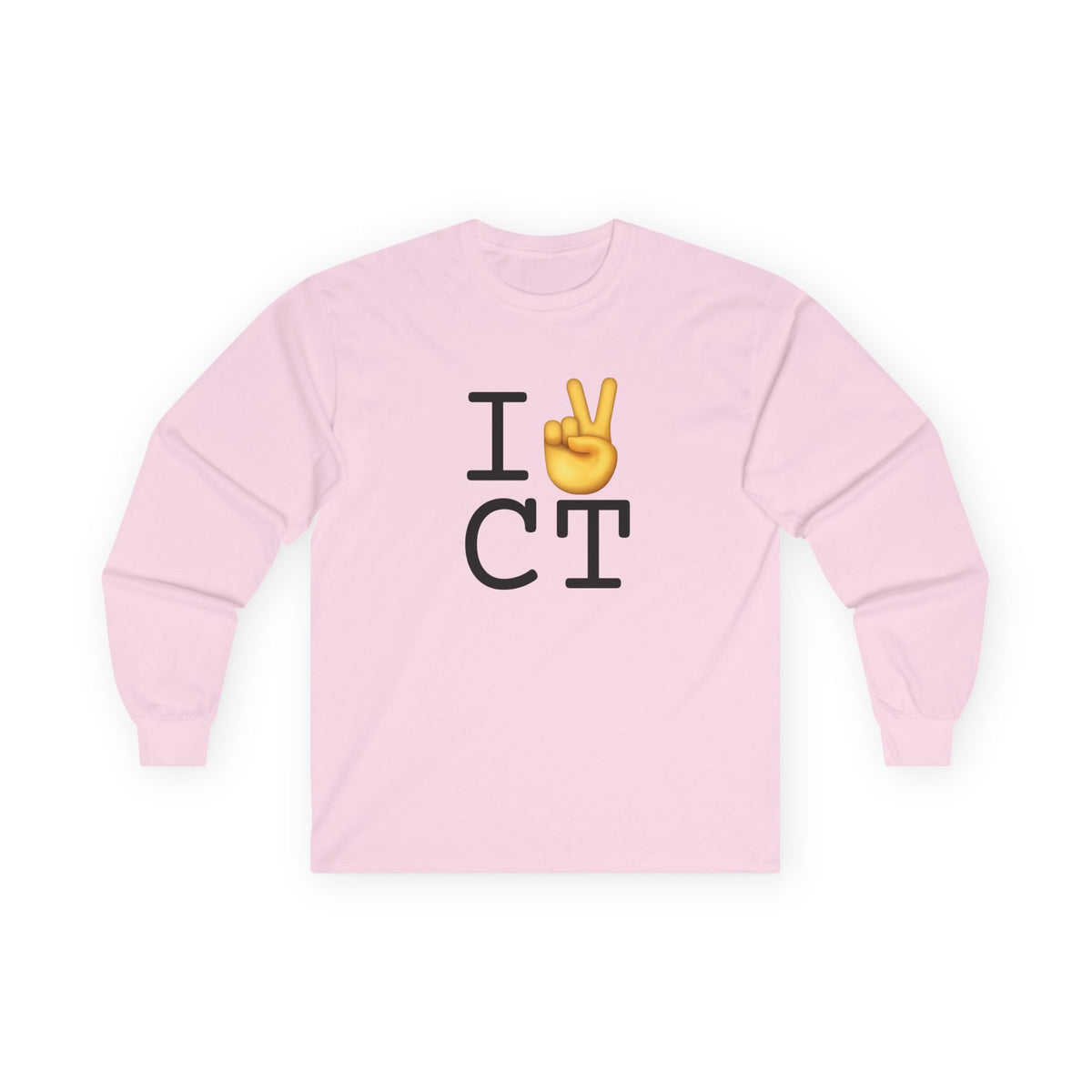 "I Show Peace to Connecticut" Long Sleeve Shirt