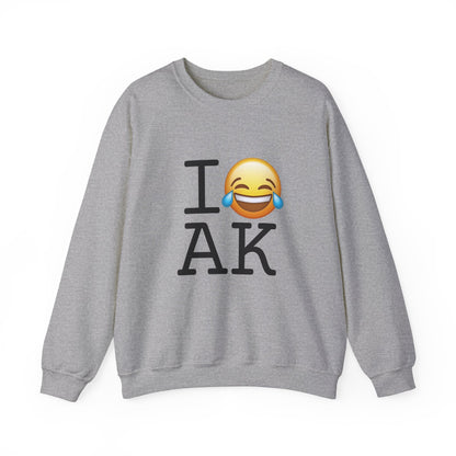 "I'm Laughing at Alaska" Sweatshirt