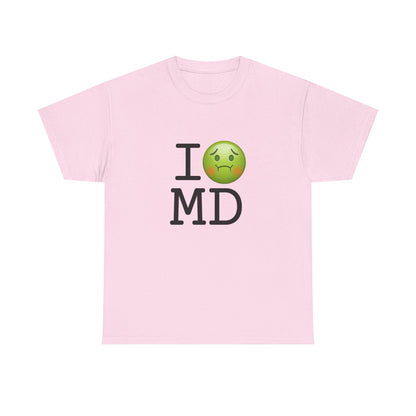 "I'm Nauseous about Maryland" Tee