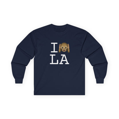 "I Don't Hear Louisiana" Long Sleeve Shirt