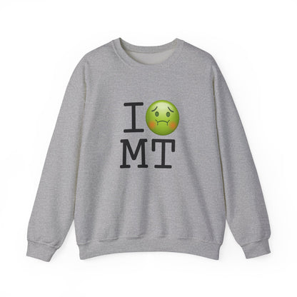 "I'm Nauseous about Montana" Sweatshirt