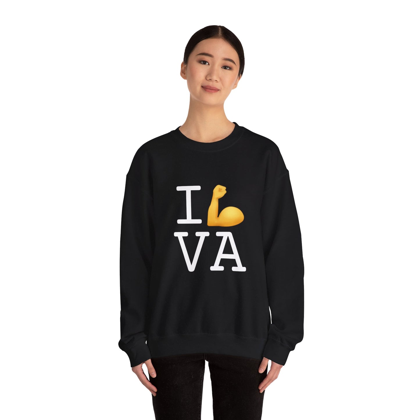 "I Flex in/on Virginia" Sweatshirt