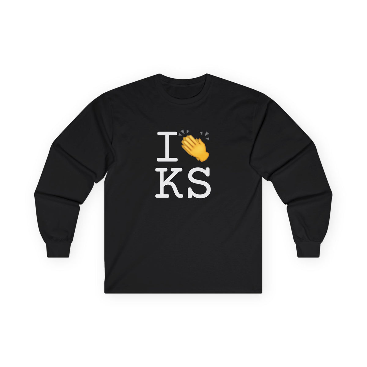 "I Applaud Kansas" Long Sleeve Shirt