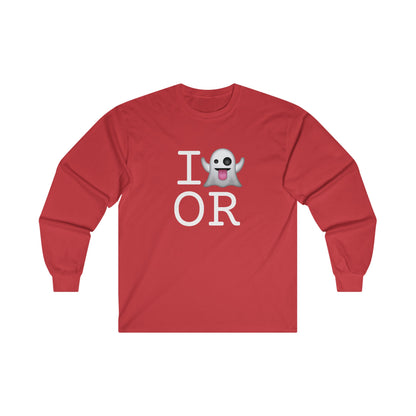 "I'm Ghosting Oregon" Long Sleeve Shirt