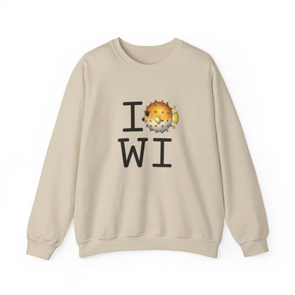 "I Blowfish in Wisconsin" Sweatshirt