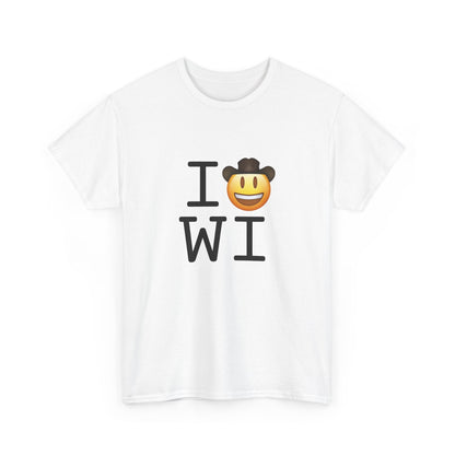 "I'm a Cowboy or Cowgirl in Wisconsin" Tee