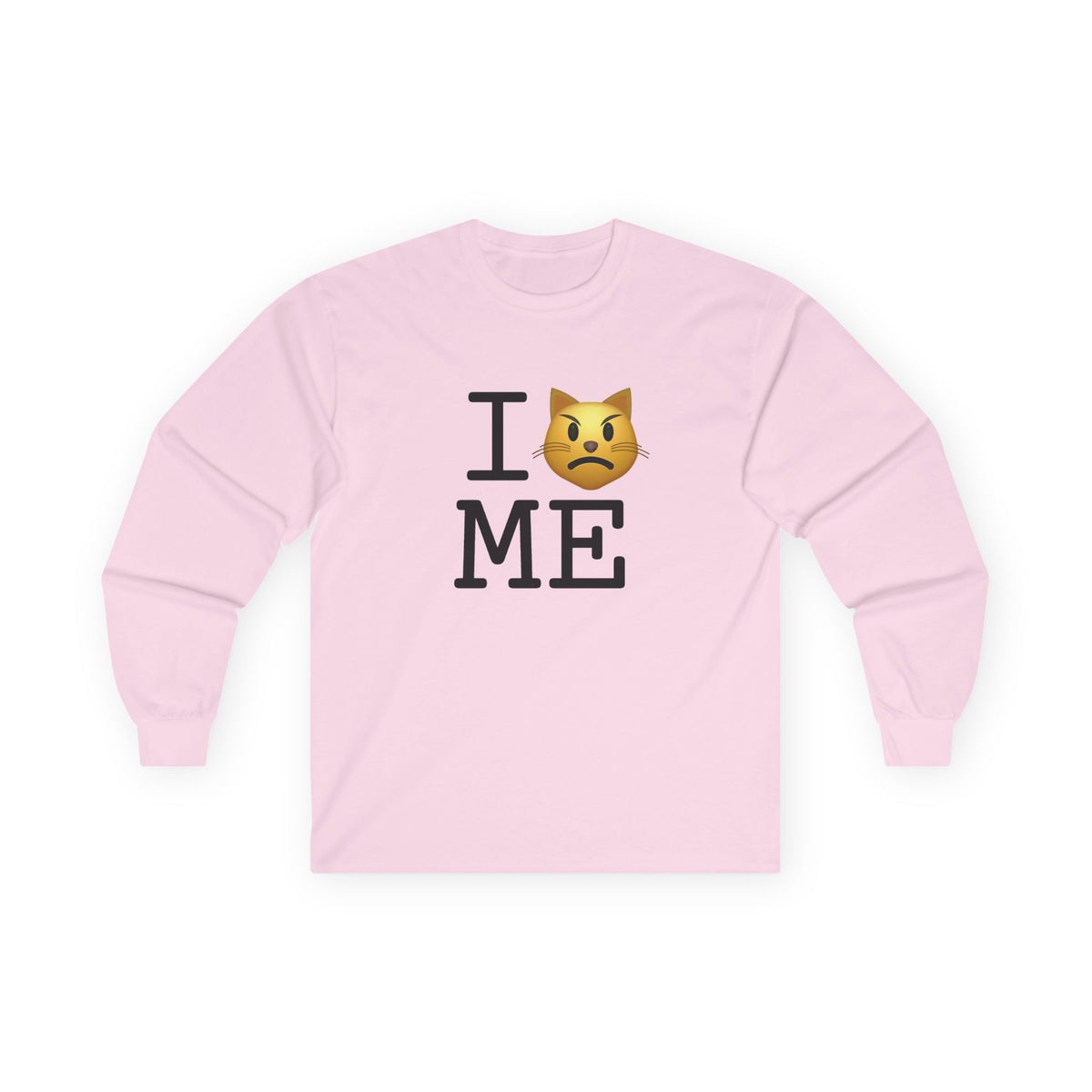 "I'm a Pouting Cat about Maine" Long Sleeve Shirt