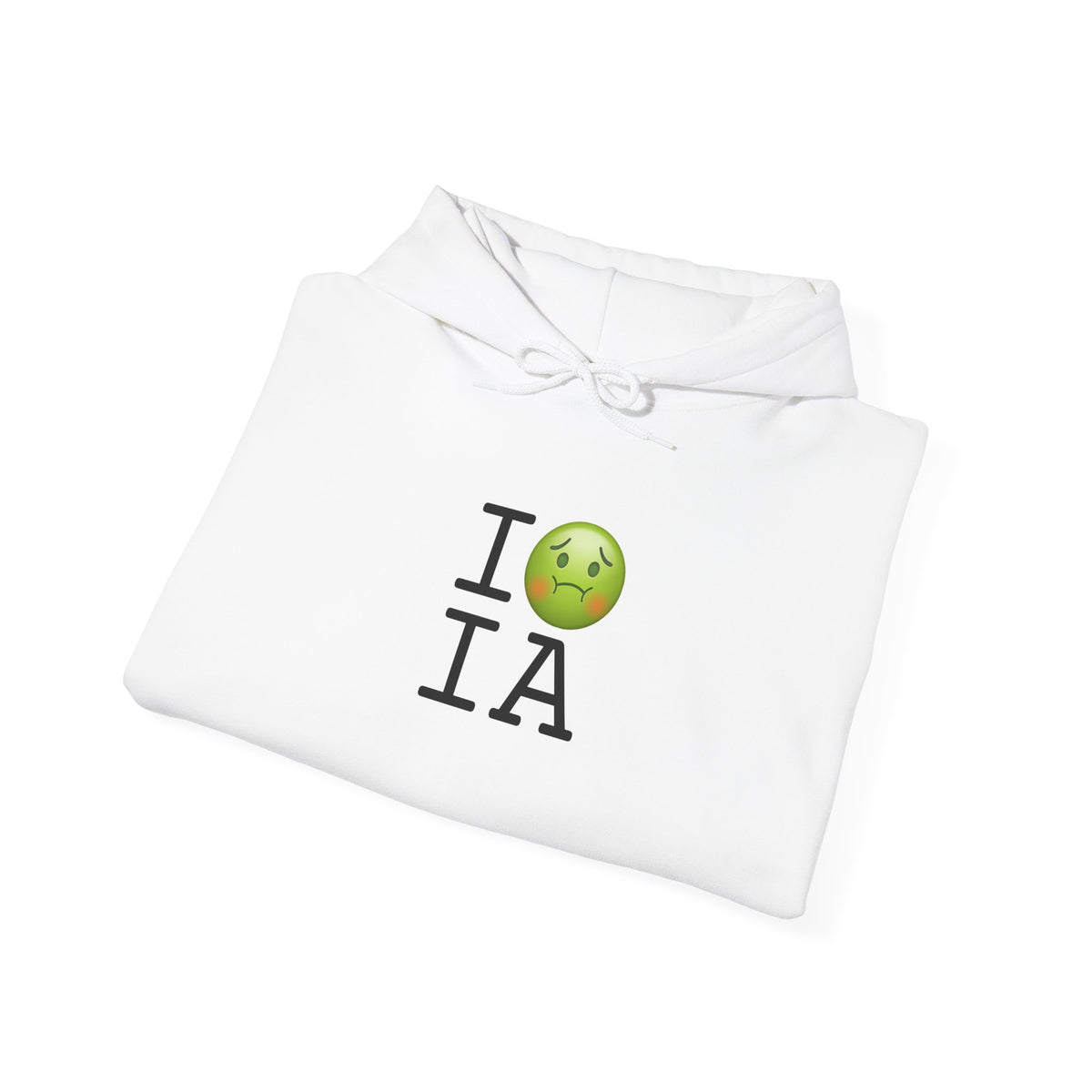 "I'm Nauseous about Iowa" Hoodie
