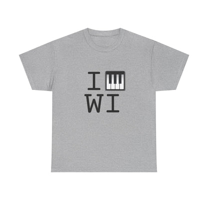 "I Piano Wisconsin" Tee