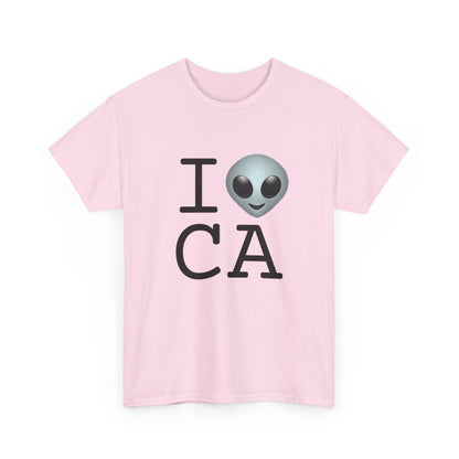 "I Feel Alien in California" Tee