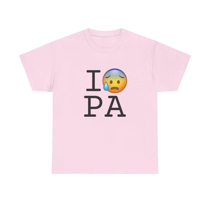 "I'm Anxiously Sweating in Pennsylvania" Tee