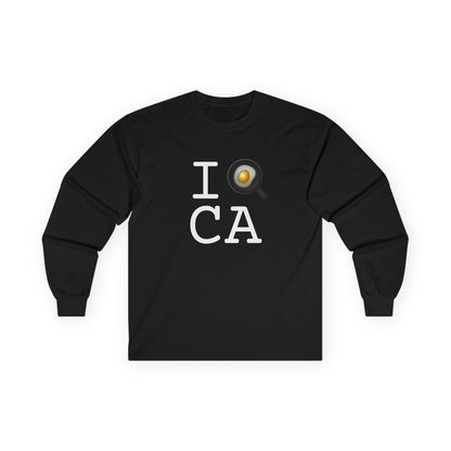"I Cook in California" Long Sleeve Shirt