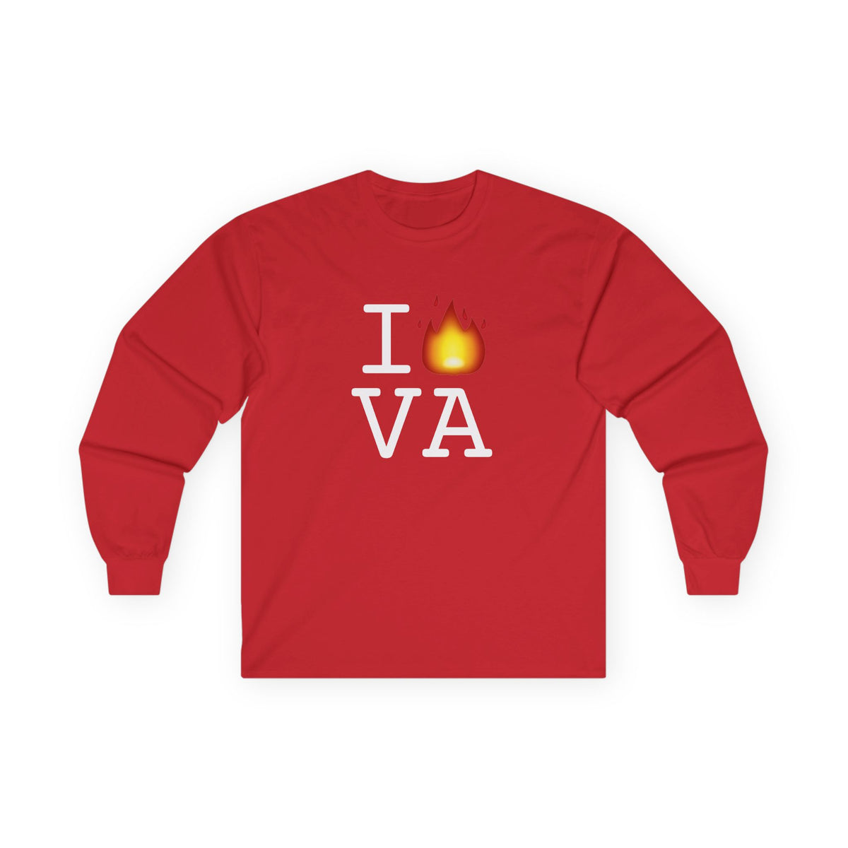 "I've got Fire for Virginia" Long Sleeve Shirt