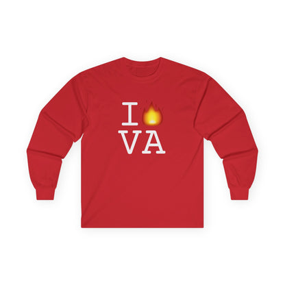 "I've got Fire for Virginia" Long Sleeve Shirt