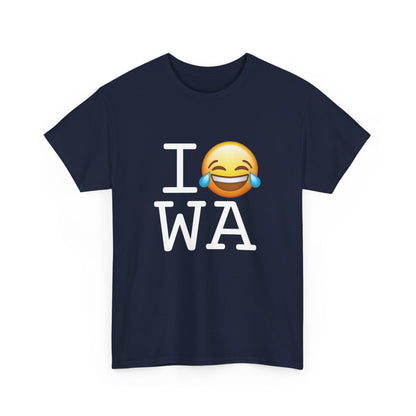 "I'm Laughing at Washington" Tee