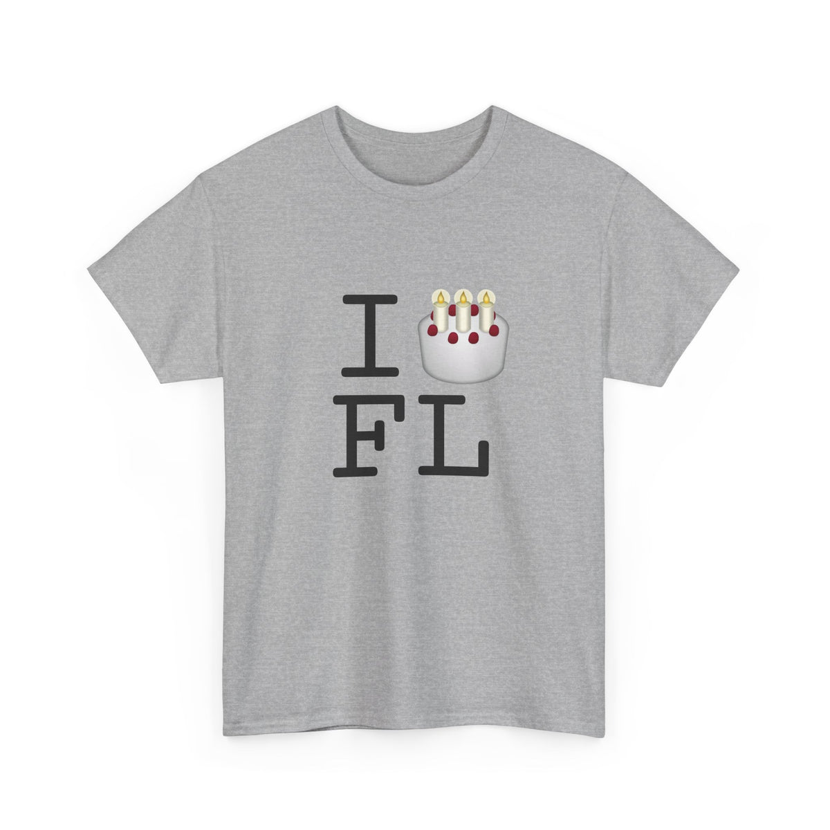 "I Birthday Cake Florida" Tee