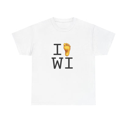 "I Foot Wisconsin" Tee