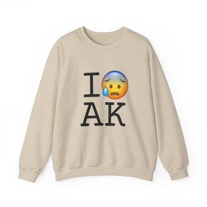 "I'm Anxiously Sweating in Alaska" Sweatshirt