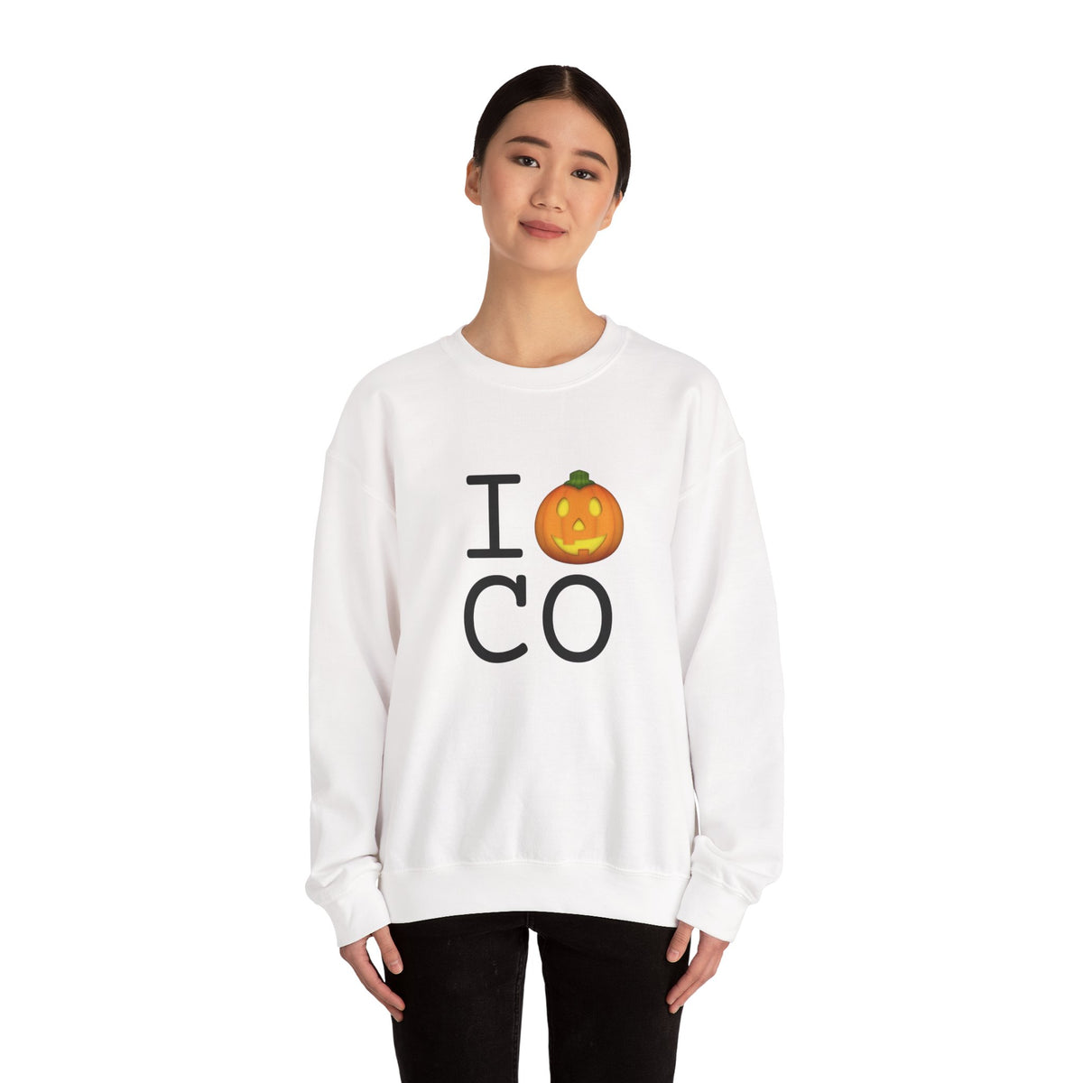 "I Jack-O-Lantern (Pumpkin) Colorado" Sweatshirt