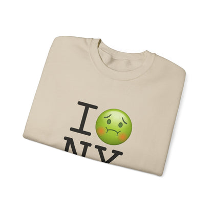 "I'm Nauseous about New York" Sweatshirt