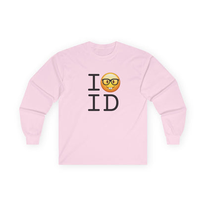 "I'm a Nerd about Idaho" Long Sleeve Shirt