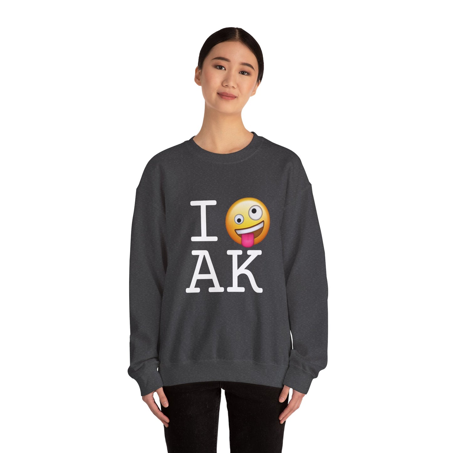 "I'm Crazy about Alaska" Sweatshirt