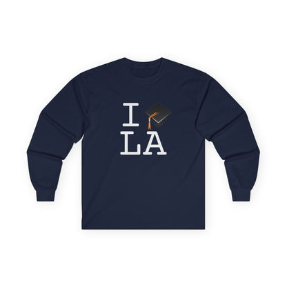 "I Graduate Louisiana" Long Sleeve Shirt