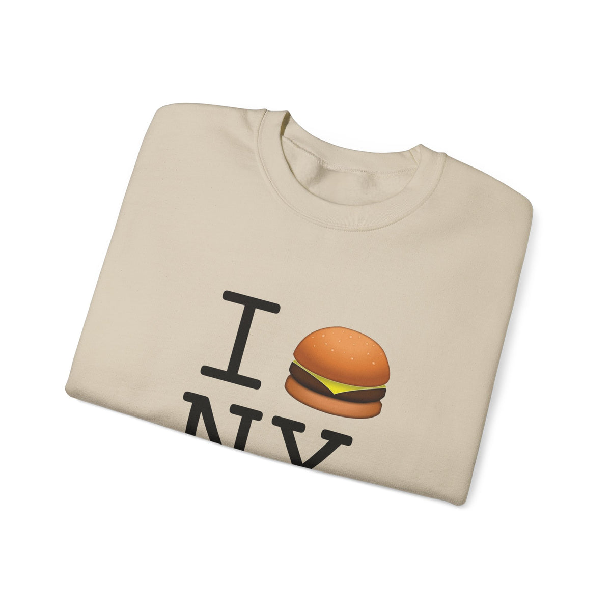 "I Cheeseburger New York" Sweatshirt