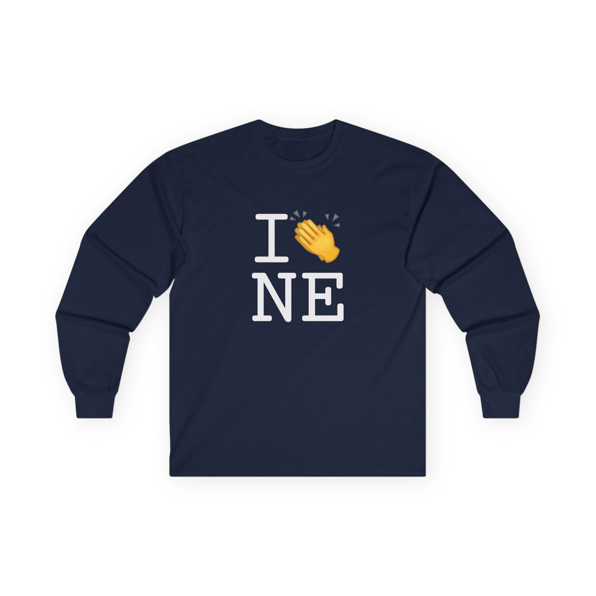 "I Applaud Nebraska" Long Sleeve Shirt