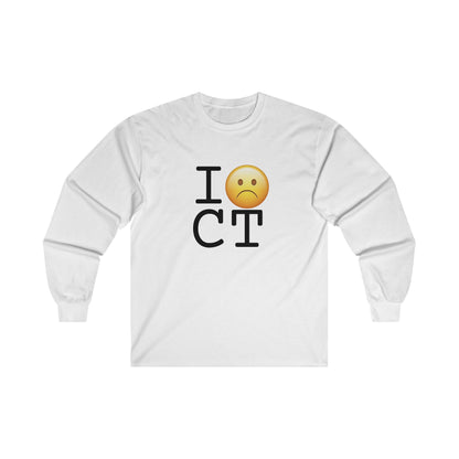 "I'm Grumpy about Connecticut" Long Sleeve Shirt