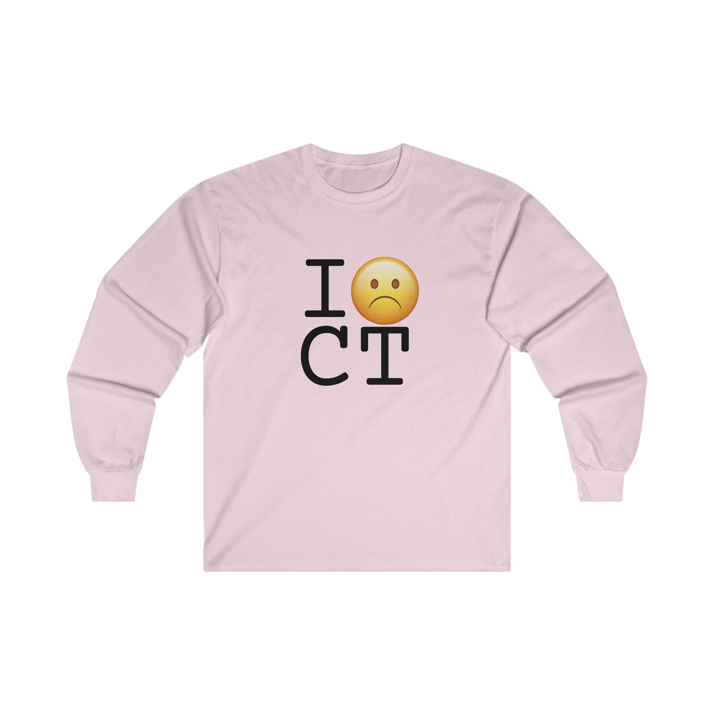 "I'm Grumpy about Connecticut" Long Sleeve Shirt