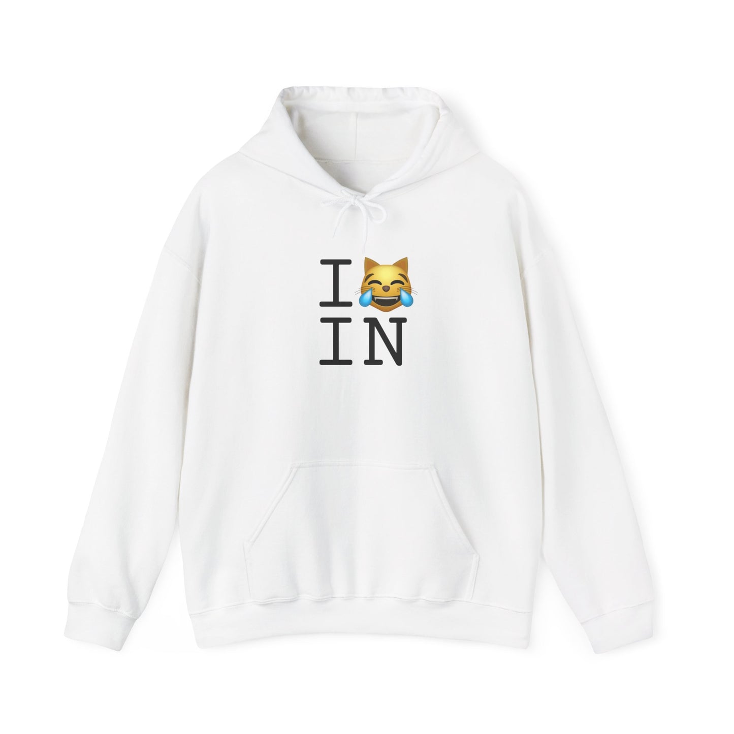 "I'm Laughing like a Cat at Indiana" Hoodie