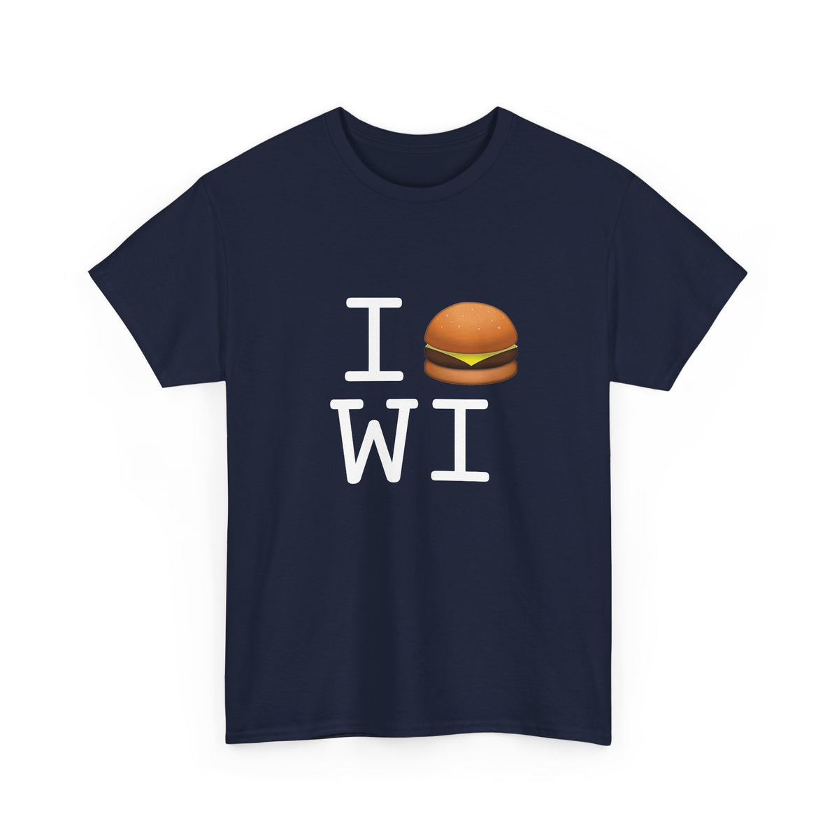 "I Cheeseburger Wisconsin" Tee