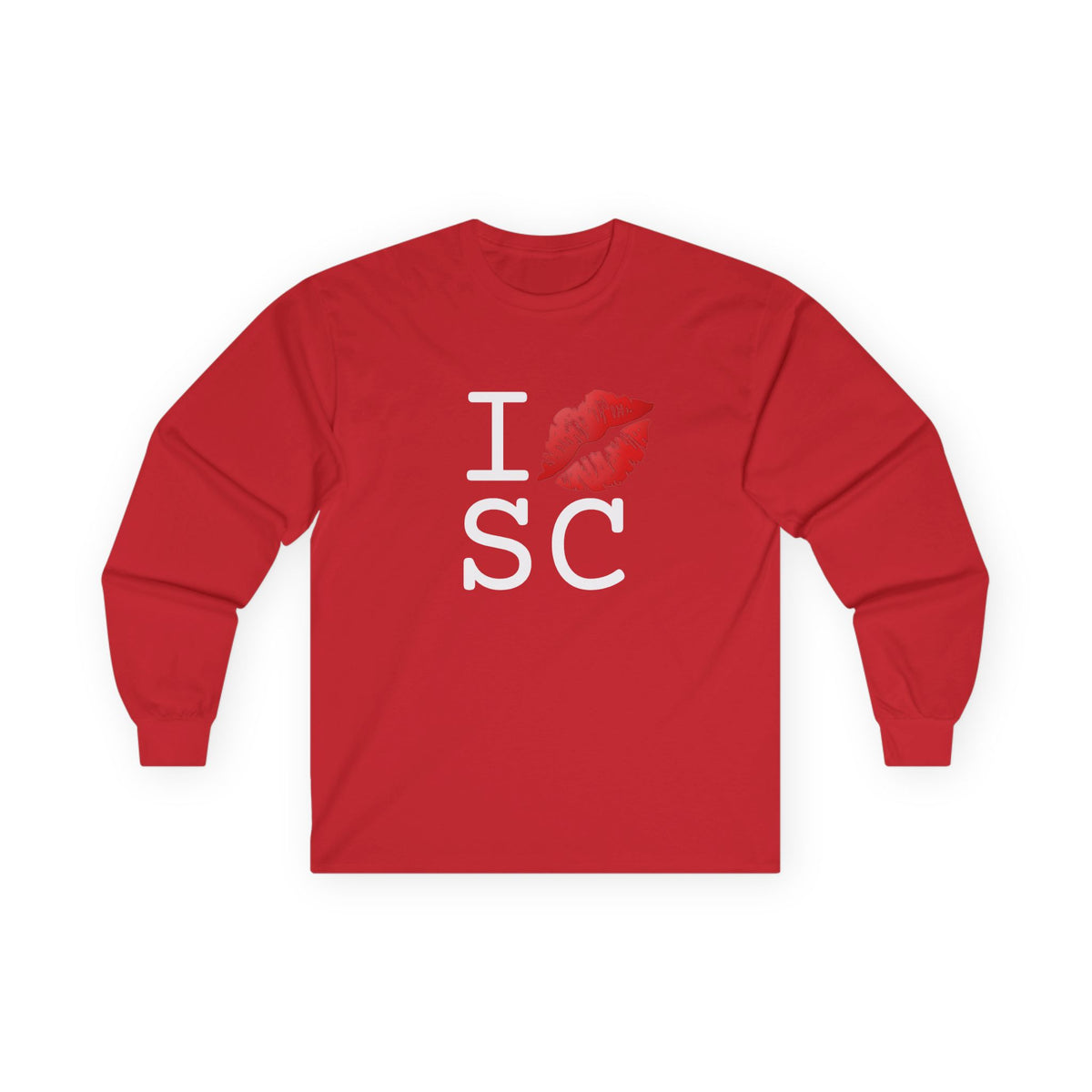 "I Kiss Mark South Carolina" Long Sleeve Shirt