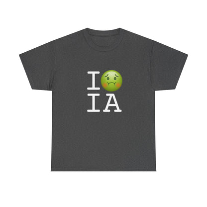 "I'm Nauseous about Iowa" Tee
