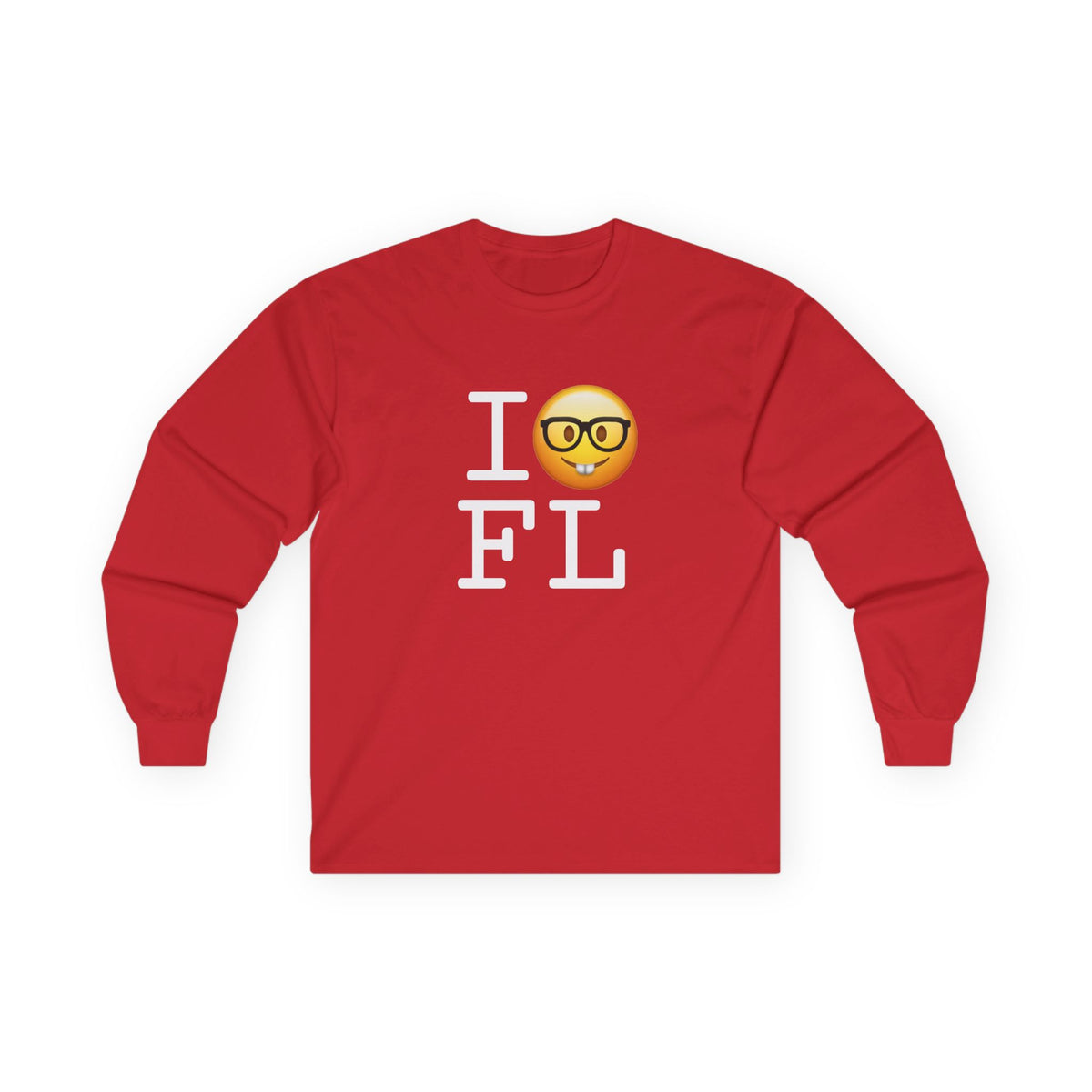 "I'm a Nerd about Florida" Long Sleeve Shirt