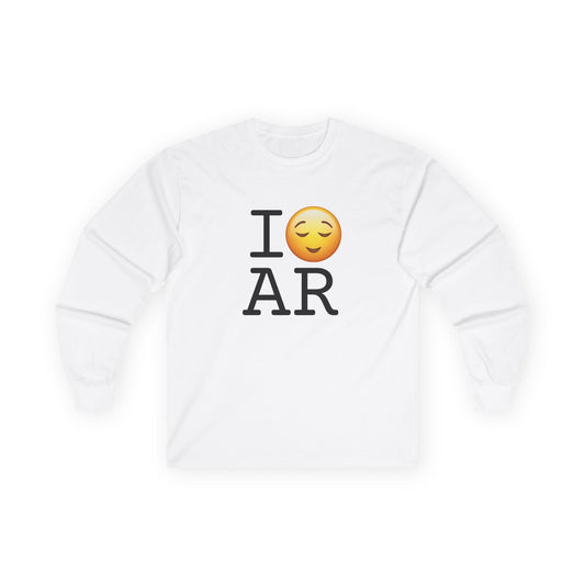 "I'm Relieved about Arkansas" Long Sleeve Shirt